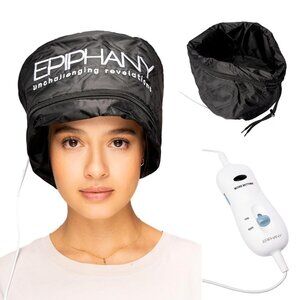 NEW Epiphany Heat Cap Deep Conditioning Hair Treatments Electric Thermal Cap 8'